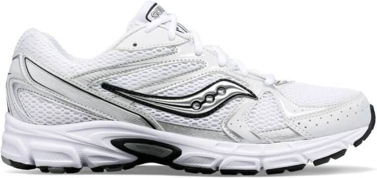 Saucony Ride Millennium Heren Schoenen Wit Maat: 42.5 Mesh Synthetisch Foot Locker
