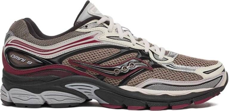 Saucony Beige Bruine Sneakers voor Mannen