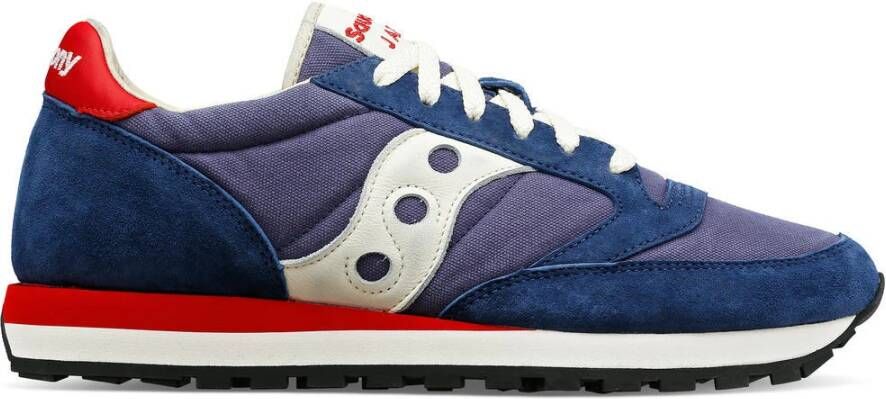 Saucony Blauw Beige Sneakers Multicolor Heren