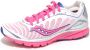 Saucony Blauwe en witte hardloopschoenen - Thumbnail 1