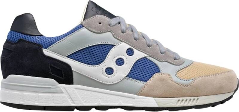 Saucony Unisex Sneakers met Stoffen en Suède Bovenwerk Blue Heren