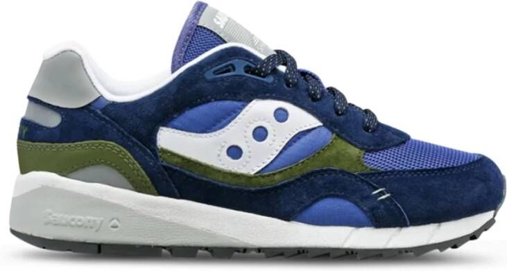 Saucony Blauwe Shadow-6000_S706 Sneakers Stijlvol en Comfortabel Blauw Heren