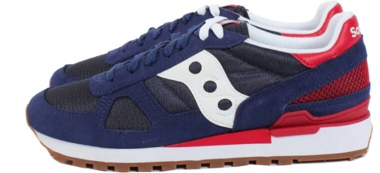 Saucony Blauwe Shadow Original Sneakers voor Heren Blue Heren
