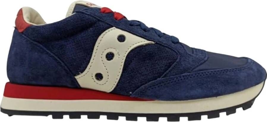 Saucony Blauwe Sneakers voor Heren Blauw Heren