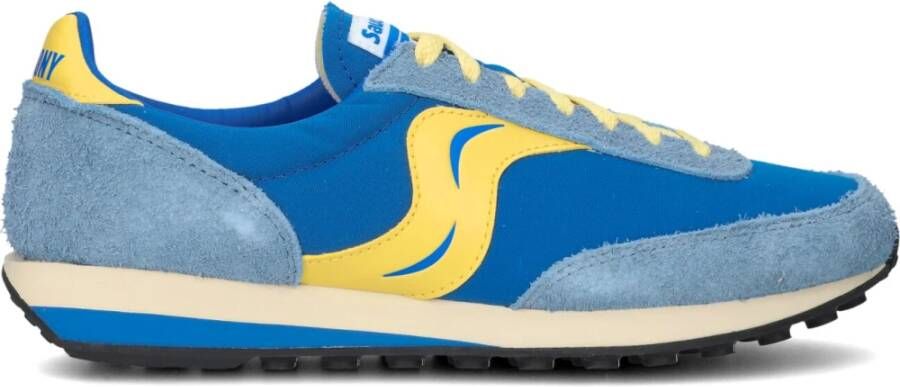 SAUCONY Lage Sneakers Dames Trainer 80 Maat: 43 Materiaal: Textiel Kleur: Geel