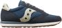Saucony Effen Vetersluiting Jazz Sneakers Blue Heren - Thumbnail 1