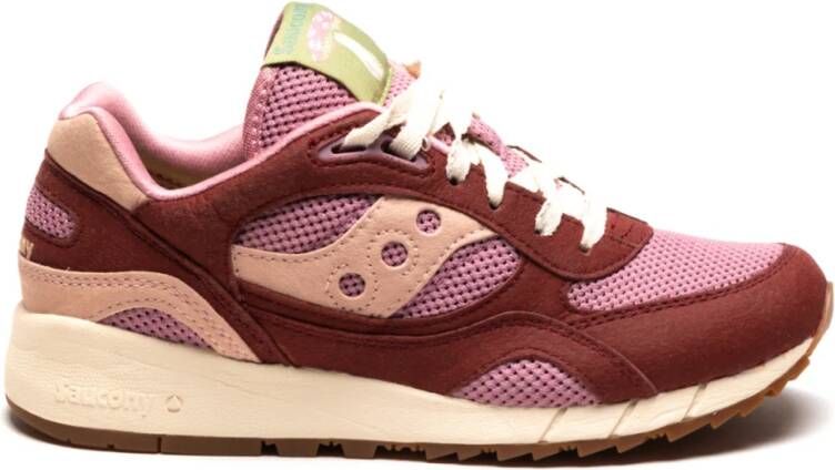 Saucony Bordeaux Shadow 5000 Sneakers Red Dames