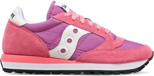 Saucony Canvas Jazz Original Sneakers Pink Dames