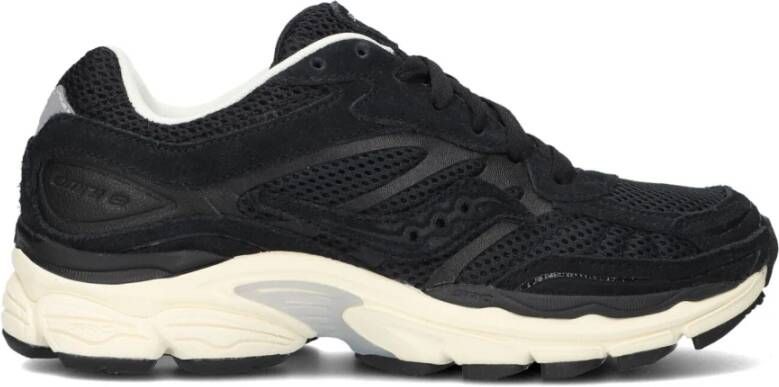 SAUCONY Lage Sneakers Dames Progrid Omni 9 Maat: 38 Materiaal: Suède Kleur: Zwart