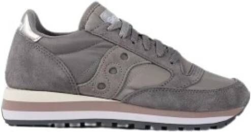 Saucony Grijze Veterschoenen voor Dames Gray Dames