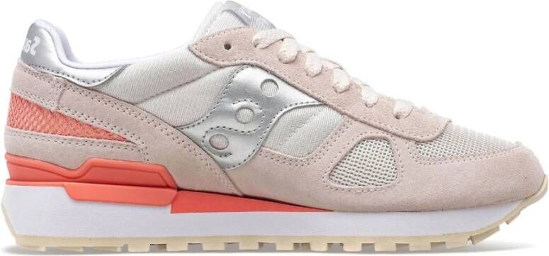 Saucony Stoffen En Suede Sneakers Met Ronde Neus En Plateau - Foto 2