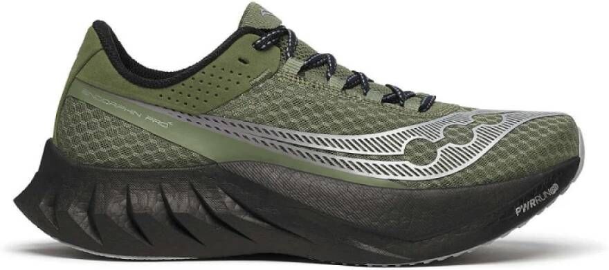 Saucony Endorphin Pro 4 Hardloopschoenen olijfgroen