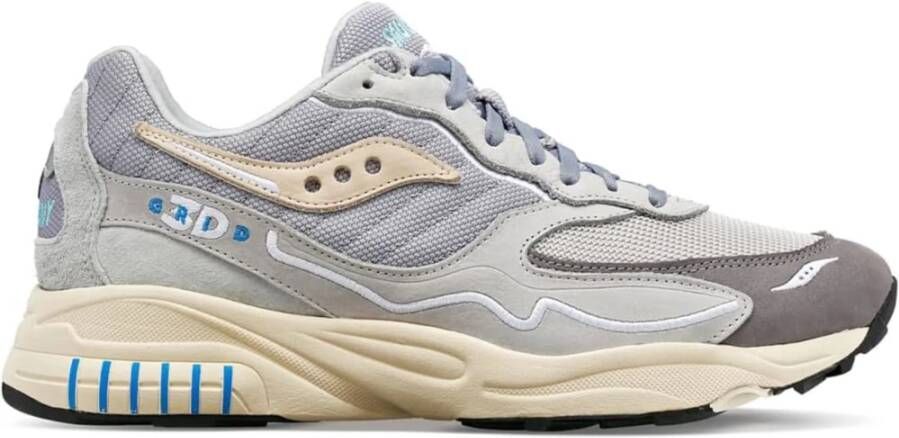 Saucony Sneakers van suède en synthetisch materiaal met rubberen zool Gray Heren