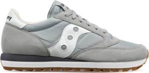 Saucony Grijs Witte Sneakers Grijs Heren