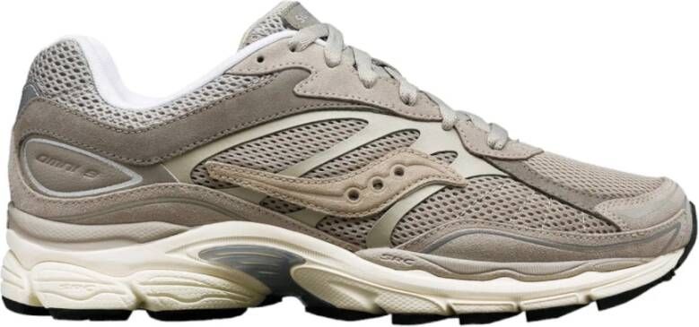 SAUCONY Lage Sneakers Progrid Omni 9 Maat: 39 Materiaal: Mesh Kleur: Lichtgrijs