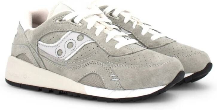 Saucony Unisex Sneakers van Suède en Synthetisch Materiaal Gray Heren