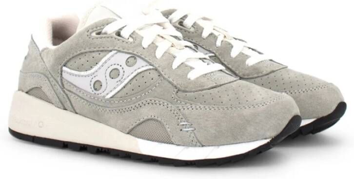 Saucony Unisex Sneakers van Suède en Synthetisch Materiaal Gray