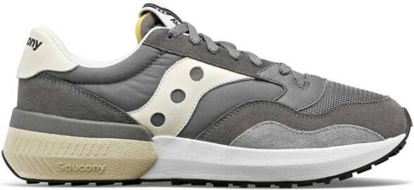 Saucony Grijze Crème Sneakers voor Heren Gray Heren