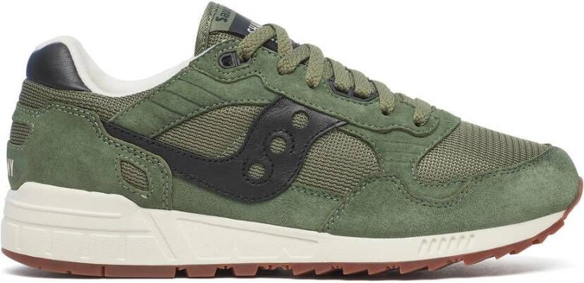 Saucony Groene Sneakers Retro Stijl