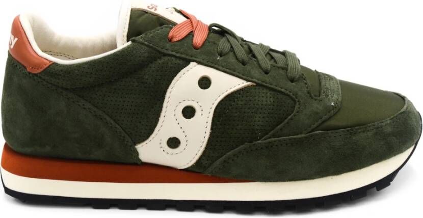 Saucony Comfortabele en stijlvolle Jazz Original sneakers Green Heren