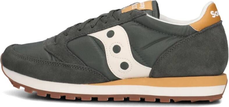 SAUCONY Lage Sneakers Heren Jazz Original M Maat: 41 Materiaal: Suède Kleur: Groen