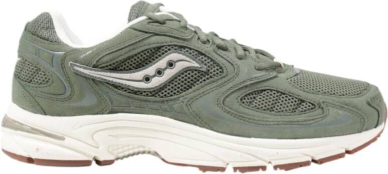 SAUCONY Lage Sneakers Grid Jazz 9 Maat: 45 Materiaal: Leer Kleur: Groen