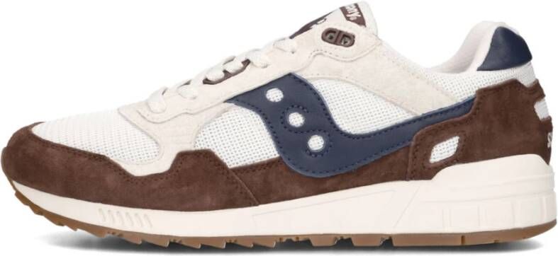 Saucony Shadow 5000 Heren Schoenen Beige Maat: 42.5 Suède Foot Locker