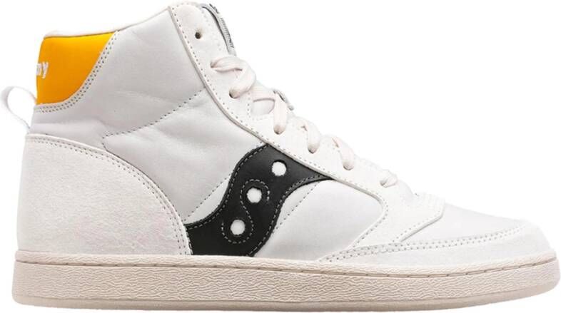 Saucony Hoge Jazz Court Sneakers in Wit White Heren