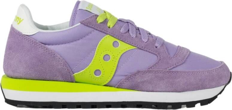 Saucony Jazz Casual Sneakers Stijlvol en Comfortabel Purple Dames