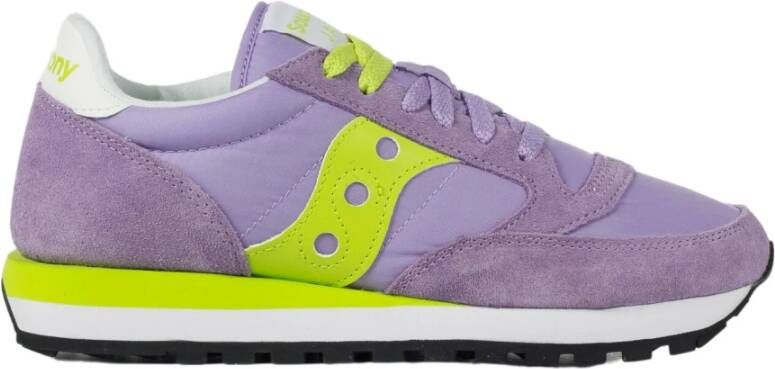 Saucony Jazz Casual Sneakers Stijlvol en Comfortabel Paars Dames