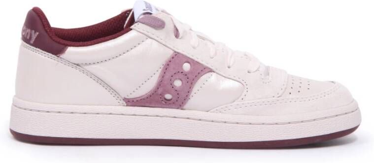 Saucony Jazz Court Satin Blanc Schoenen