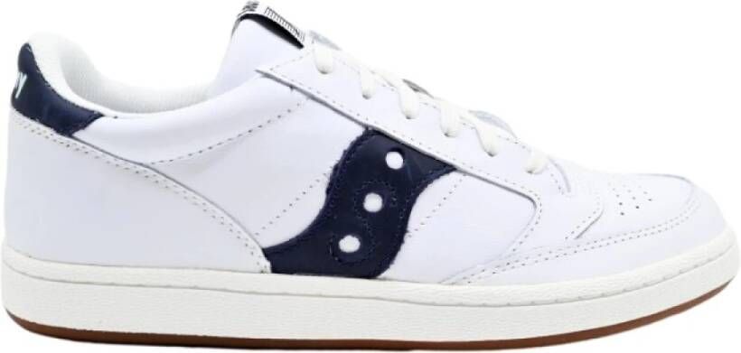 Saucony Jazz Court Sneakers Wit Marineblauw Multicolor Heren