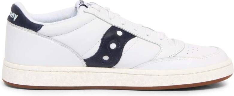 Saucony Jazz Court White Navy Schoenen