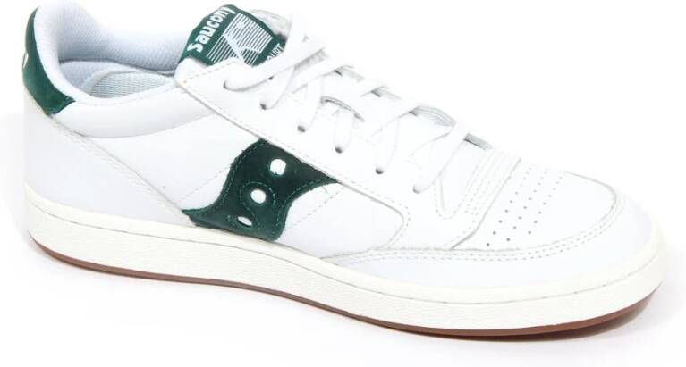 Saucony Jazz Court wit groene schoen