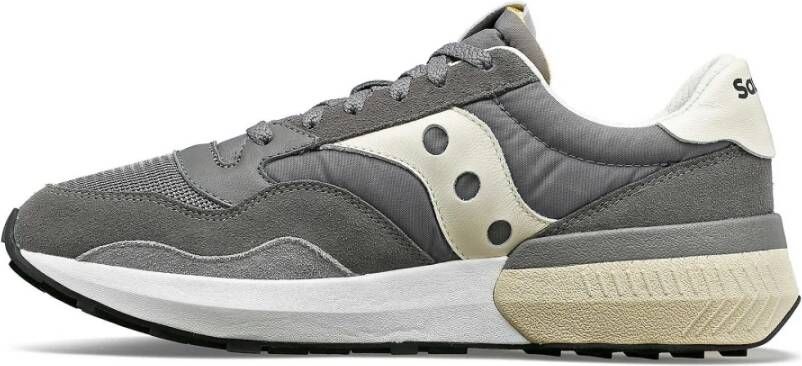 Saucony Jazz NXT Sneakers Grijs Crème 707902 Gray Heren