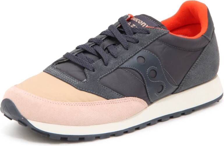Saucony Unisex Sneakers Synthetisch Materiaal Suède Gray