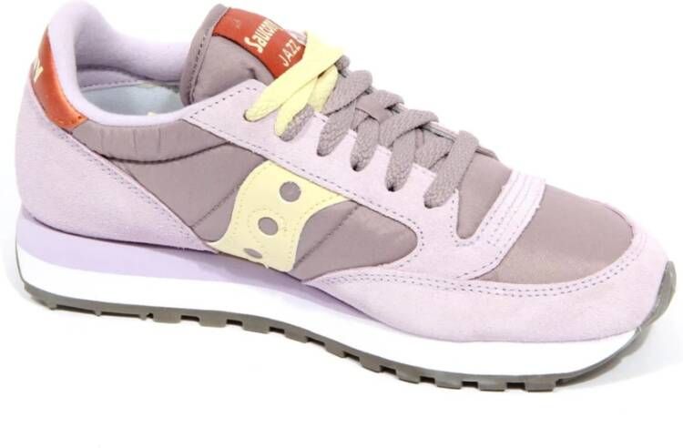 Saucony Jazz Original Paars Geel Sneakers