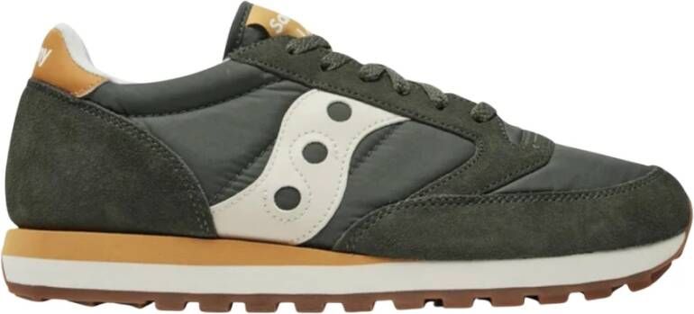 SAUCONY Lage Sneakers Heren Jazz Original M Maat: 40 Materiaal: Suède Kleur: Groen