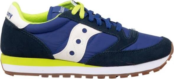 Saucony Elegante en Comfortabele Jazz O Sneakers voor Heren Blauw Heren