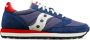 Saucony Unisex Sneakers met Stoffen en Suède Bovenwerk Blue Heren - Thumbnail 1