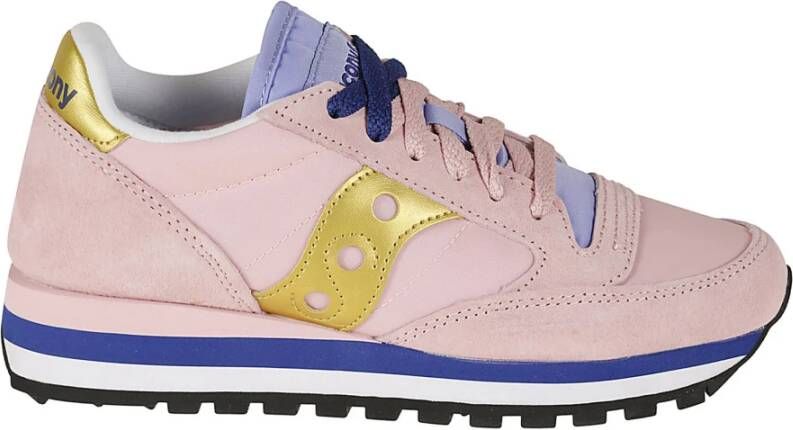 Saucony Jazz Sneakers met Vetersluiting Roze Dames