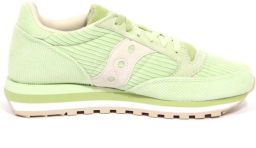 Saucony Jazz Triple Groene Fluweelschoenen