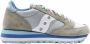 Saucony Jazz Triplegrigio-Beige-Azzurro Sneakers - Thumbnail 4
