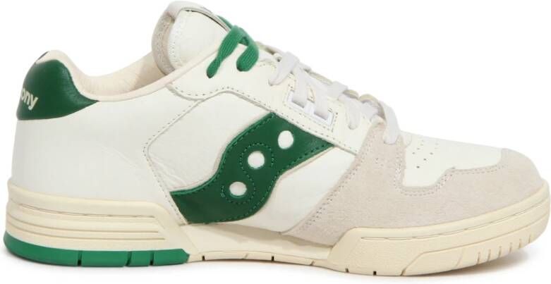 Saucony Lage Beige Groene Sonic Schoenen