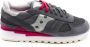 Saucony Zilveren Sneakers Logo Voor Nylon Rubber Gray Dames - Thumbnail 1