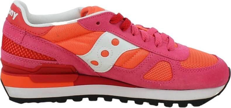 Saucony Lichtgewicht Shadow Sneakers voor vrouwen Red Dames
