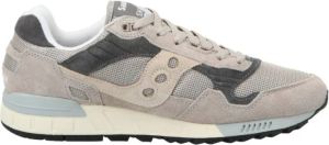 Saucony Mesh Inzet Suède Sneakers Grijs Heren