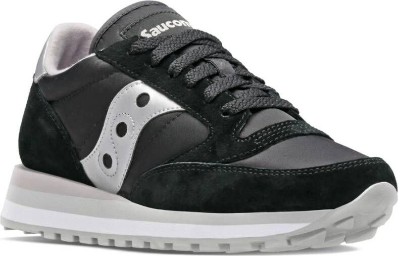 Saucony Zwarte Sneakers met Stoffen Voering en Rubberen Zool Black Dames - Foto 7