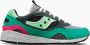 Saucony Retro sportschoen met suède en leer Multicolor - Thumbnail 1
