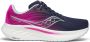 Saucony Navy Fuchsia Ride 18 Hardloopschoenen - Thumbnail 1